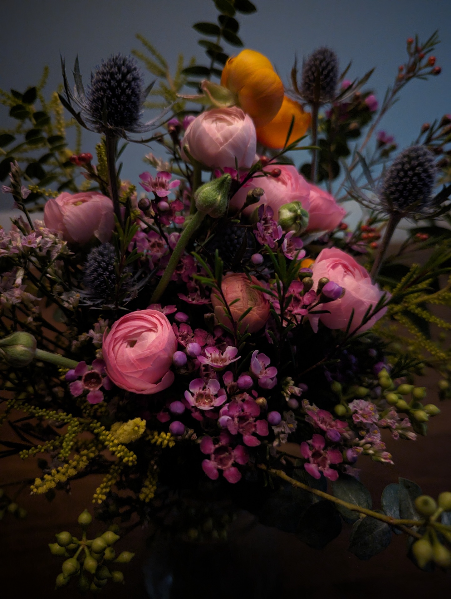 bouquet artesanal flores sazonais Cascais